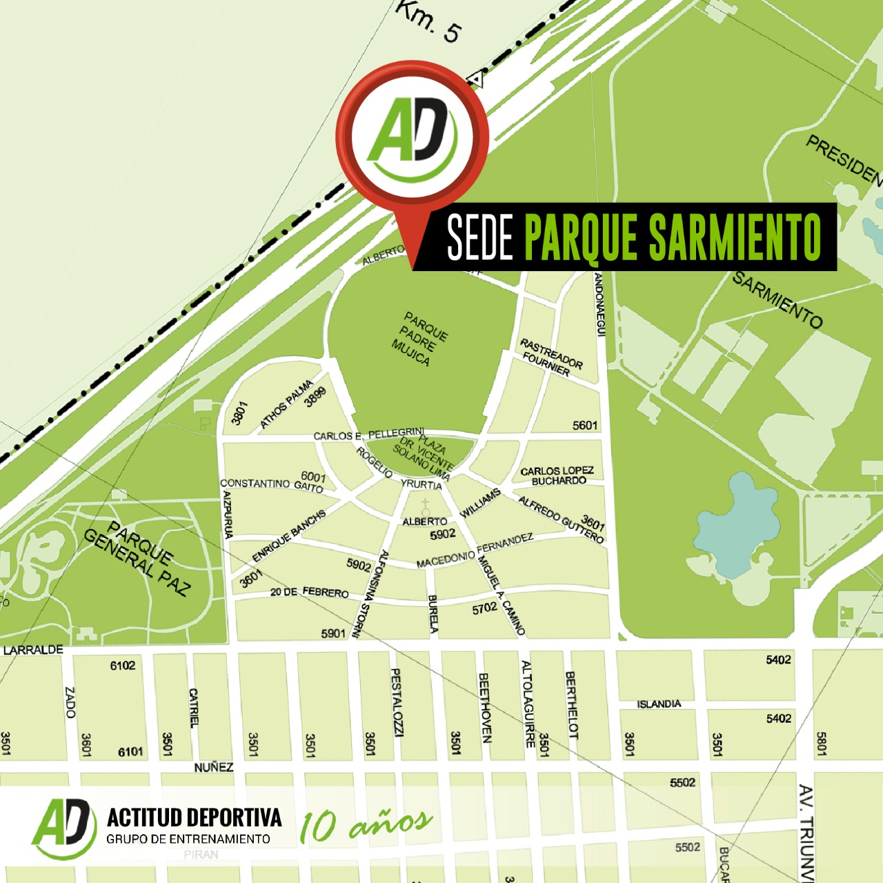 Sede Sarmiento Actitud Deportiva